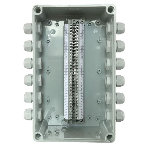 junction box with terminal strip